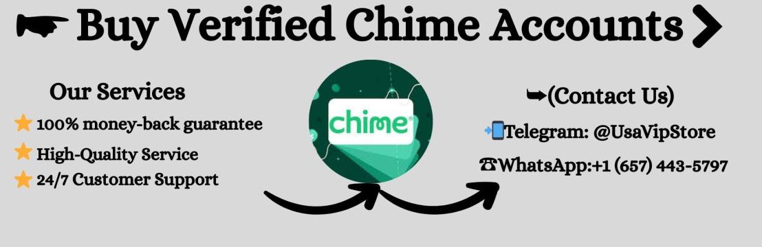 Buy Verified Chime Accounts